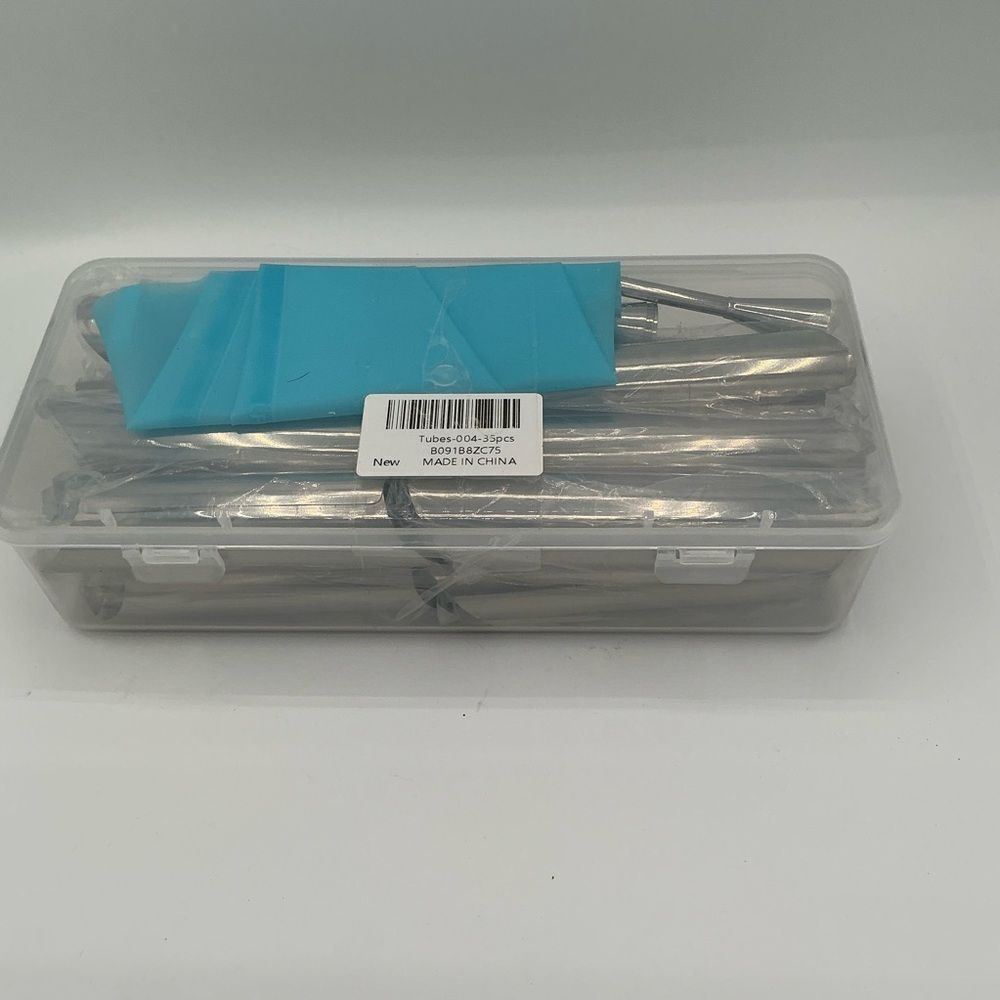 Grehge Chusen 35pcs Cream Horn Mold, Cannoli Forms Tubes Kits NWT
